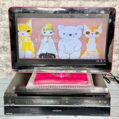 東芝「VARDIA・D-W250K」HDD内蔵VHS・DVDレコーダー (maro) 共和