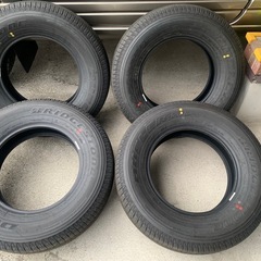 新品同様195/80-15ジムニータイヤ  の画像