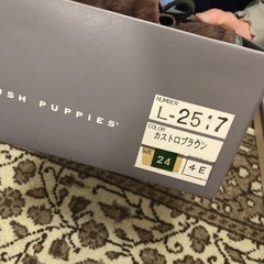 HUSH PUPPIES(サイズ24センチ幅広）カストロブラウン　レディースの画像