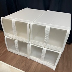 IKEA SKUBB スクッブ シューズボックス ホワイト