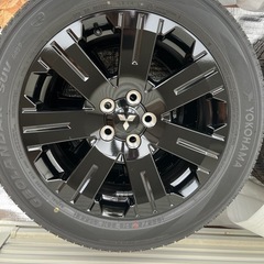新車外し　三菱 デリカD5 シャモニー　ブラックアルミホイール&...