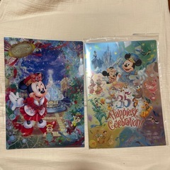 ディズニー　クリアファイル2枚セット
