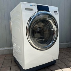 超最安値🚨2023年製AQUAドラム式洗濯機　AiウォッシュAQ...