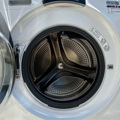 超最安値🚨2023年製AQUAドラム式洗濯機　AiウォッシュAQW-DX12N 12kg 配達無料の画像