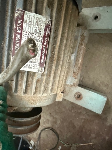 日立 INDUCTION MOTOR 71-1305電動モーター三相200V1.5KW