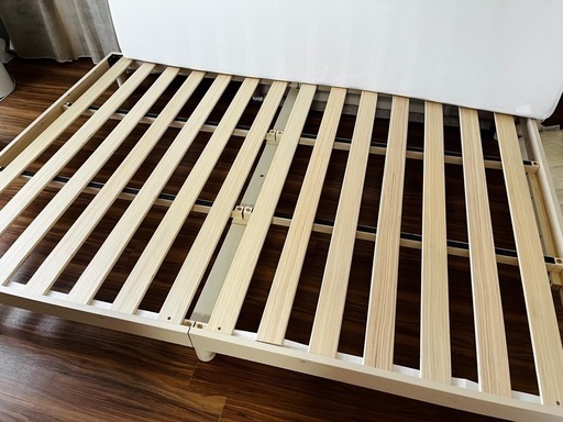 【受付お休み中】ダブルベット　すのこベット＆マットレス