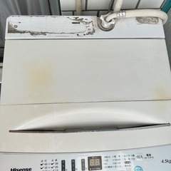 Hisense 4.5kg洗濯機の画像