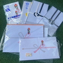 ☆奉書用紙 3種類セット のし紙、冠婚葬祭用袋セット　和紙の画像