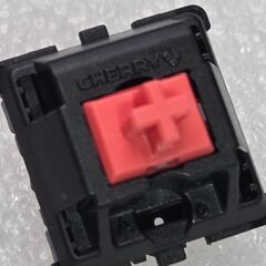 CHERRY MX2A SILENT REDキースイッチ　静音赤軸（ピンク軸）9個の画像