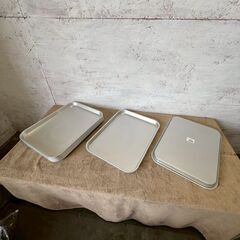 中尾アルミ アルミ製 バット ケーキ盆 大々 9枚セット まとめ...