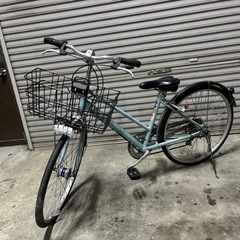 ブリヂストン　自転車　ママチャリ　時計付き