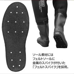 DRESS クロロプレンウェーダー ブラックの画像