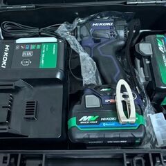 ハイコーキ HiKOKI インパクトドライバー　バッテリー付 1...