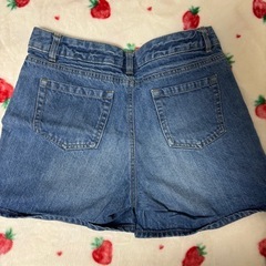 デニム　ショートパンツ①の画像