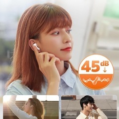 【新品未使用】① イヤホン bluetooth ワイヤレスイヤホン 【新登場·多機能タッチスクリーン·ANC 対応 】Bluetooth5.4 ぶるーとぅーす ブルートゥース イヤホン探し IPX7防水 ノイズキャンセリング 最大48時間再生時間 自動ペアリング マイク付き ENC通話 HiFi音質 Type-C充電 小型/軽量 iPhone/Android/Pad適用 スポーツ/通勤　の画像