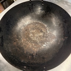 中華両手鉄鍋2点セットの画像