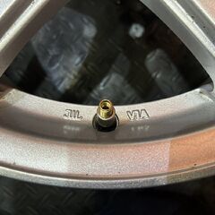 AZ SPORTS 社外ホイール 15インチ 4本 6.5J5HPCD100+40 トヨタ純正ナット必須 プリウス等　(VHE520)の画像