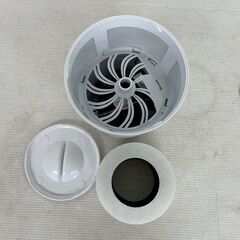 mottole モットル マイナスイオンUV空気清浄機 MTL-E014 生活家電 ホワイト 動作確認済 空気清浄 消臭 除菌 花粉対策 ハウスダスト Y1391の画像