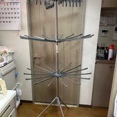 室内物干し台➕室外物干し台