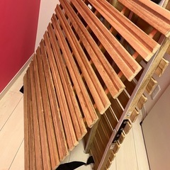 二つ折りすのこ
の画像