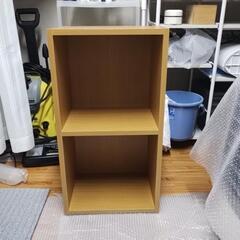 カラーボックス 2段　