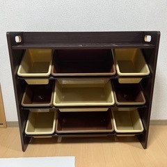 おもちゃ棚　おもちゃ収納　おもちゃ箱