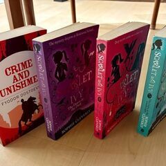 【洋書4冊】罪と罰、A Scarlet and Ivy Mysteryシリーズ3冊の画像