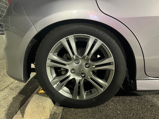 フィットRS GE8 純正ホイールタイヤ（フィットRS GE8 純正