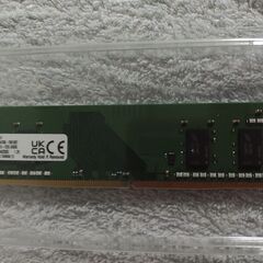 【ほぼ新品未使用】デスクトップ用メモリ　８GBの画像
