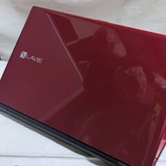 🐸NEC🌟Lavie🌟NS150BAR🌟美品赤🌟SSD🌟WIN11🌟Office2021の画像