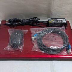 🐸NEC🌟Lavie🌟NS150BAR🌟美品赤🌟SSD🌟WIN11🌟Office2021の画像
