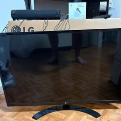 32インチLGモニター、Google ChromeCast、サウ...