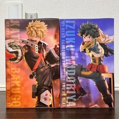 僕のヒーローアカデミア THE MOVIE ユアネクスト Trio-Try-iT Figure 爆豪勝己  緑谷出久の画像