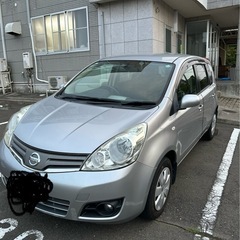 日産ノート(DBA-E11)平成21年式　冬用タイヤ付き