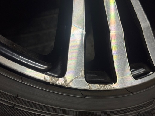 ホンダオデッセイRC1 アブソルート純正アルミ18インチ (ペン