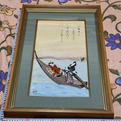 押し絵 額あり