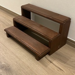 3段シェルフ　フラワースタンド　飾り棚の画像