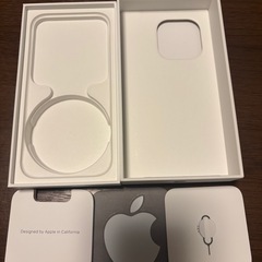 iPhone15pro純正箱の画像