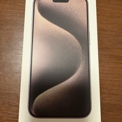 iPhone15pro純正箱