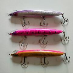 ブルーブルー　フリッド 125S 　中古品3個セット＋おまけ品！　釣具