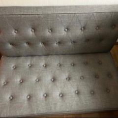 家具 ソファ 2人掛けソファー グレー