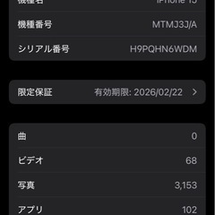 Apple iPhone 15ピンク、Sim フリー の画像