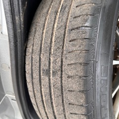 ホイールタイヤセット　4本　タイヤサイズ225/55R17の画像
