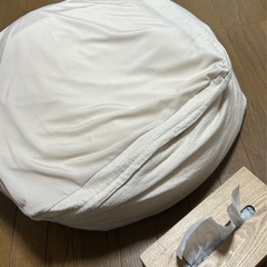 ビーズクッション ベージュ