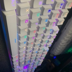 e元素ゲーミングキーボード【青軸】の画像