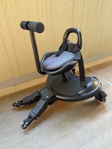 ハンドル・ベルト・背もたれ付き】ベビーカーステップ