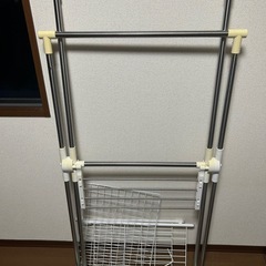 　ハンガーラック　洗濯機ラック（ニトリ）セット　　
