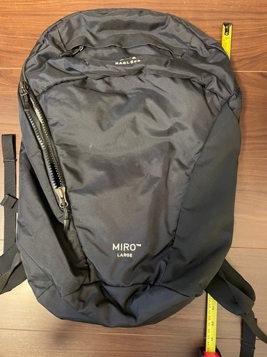 HAGLÖFS MIRO ブラック リュック Lサイズ