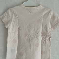 SHIPS キッズ Tシャツ 110 薄ピンクの画像