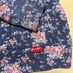 UNIQLO グリーンゲートコラボフラワー　ジップアップパーカー M
の画像